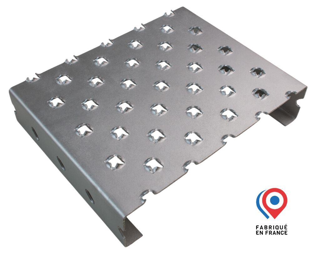 Plancher métallique ultra antidérapant STEPARROW | MEISER